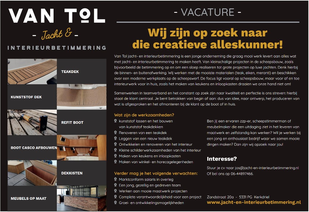 Van_Tol_Jacht___Interieur_betimmering_BM55_Vacature