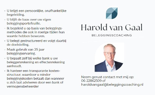 Harold van Gaal Belegginscoaching
