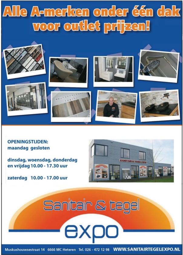 sanitair tegel expo